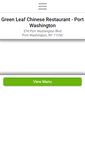 Mobile Screenshot of greenleafchinese.com